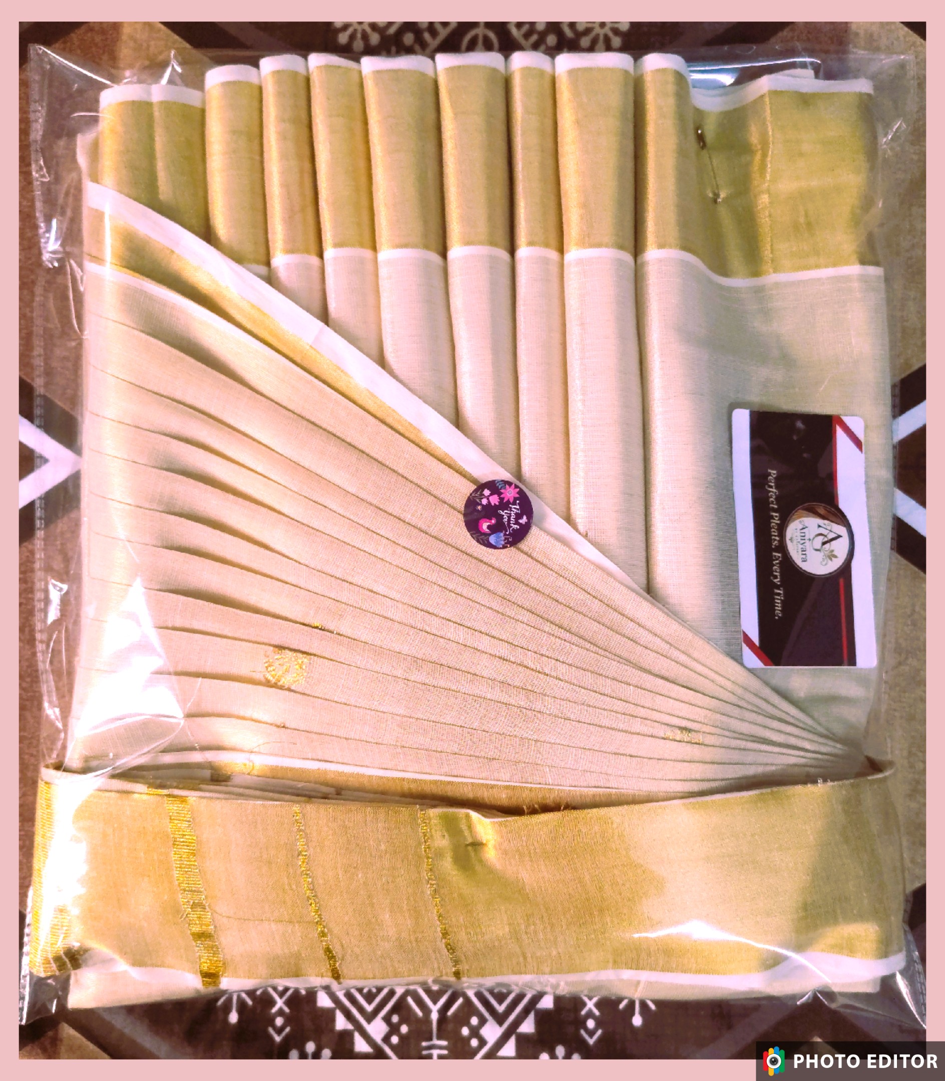 Fluffy Pleat Saree 7
